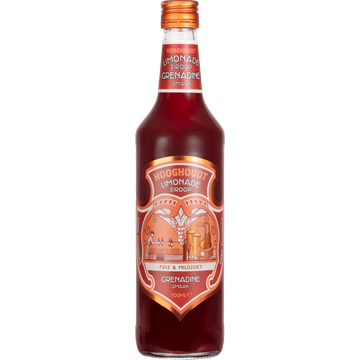 Hooghoudt Limonade Siroop Grenadine Smaak 700 ml