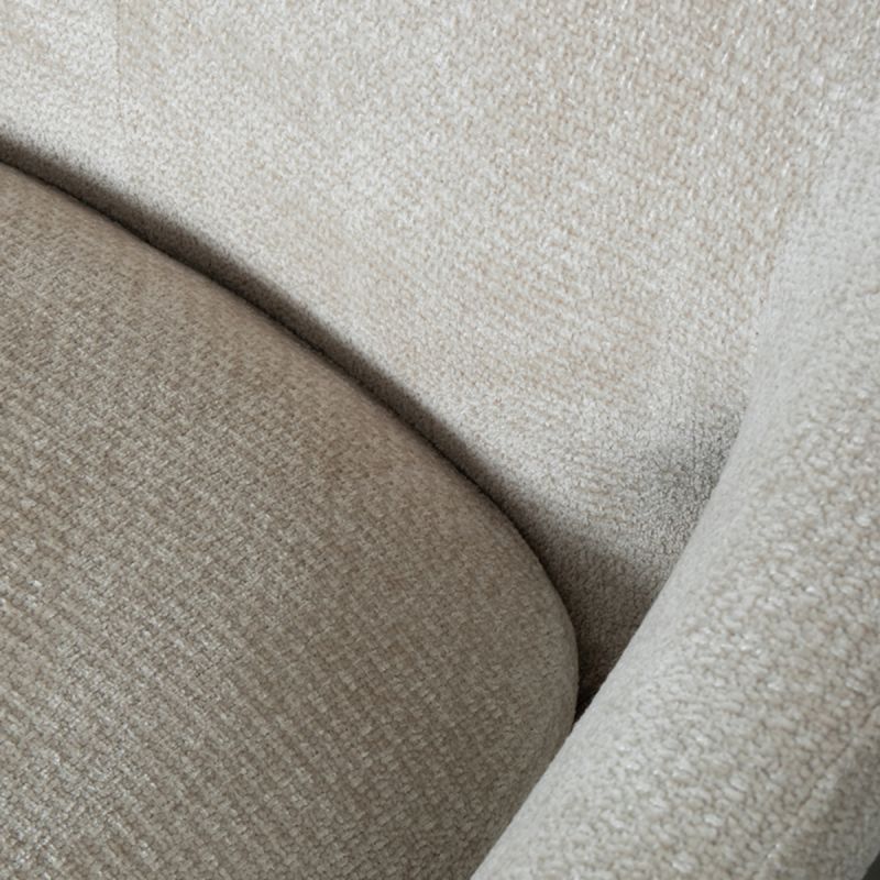Draaifauteuil Naturel WX-67.019 Maxwell B75 x D84 x H108 cm
