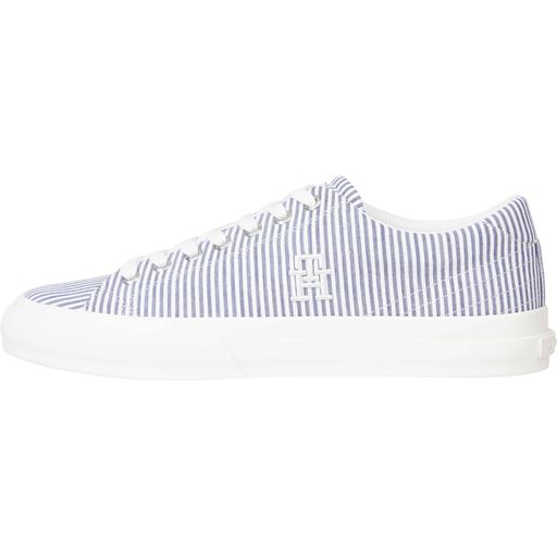 Tommy Hilfiger Street Low Seersucker Sneakers, Seersucker/Bluecoast, 46