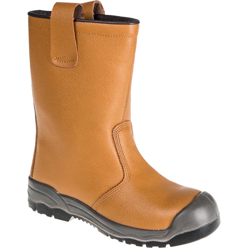 Portwest FW13 Botte rigger cuir action embout acier – S1P SR
