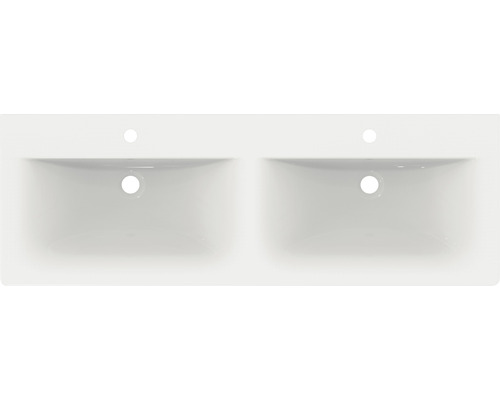 Ideal Standard Dubbele Wastafel Connect Air 134 cm wit E027201
