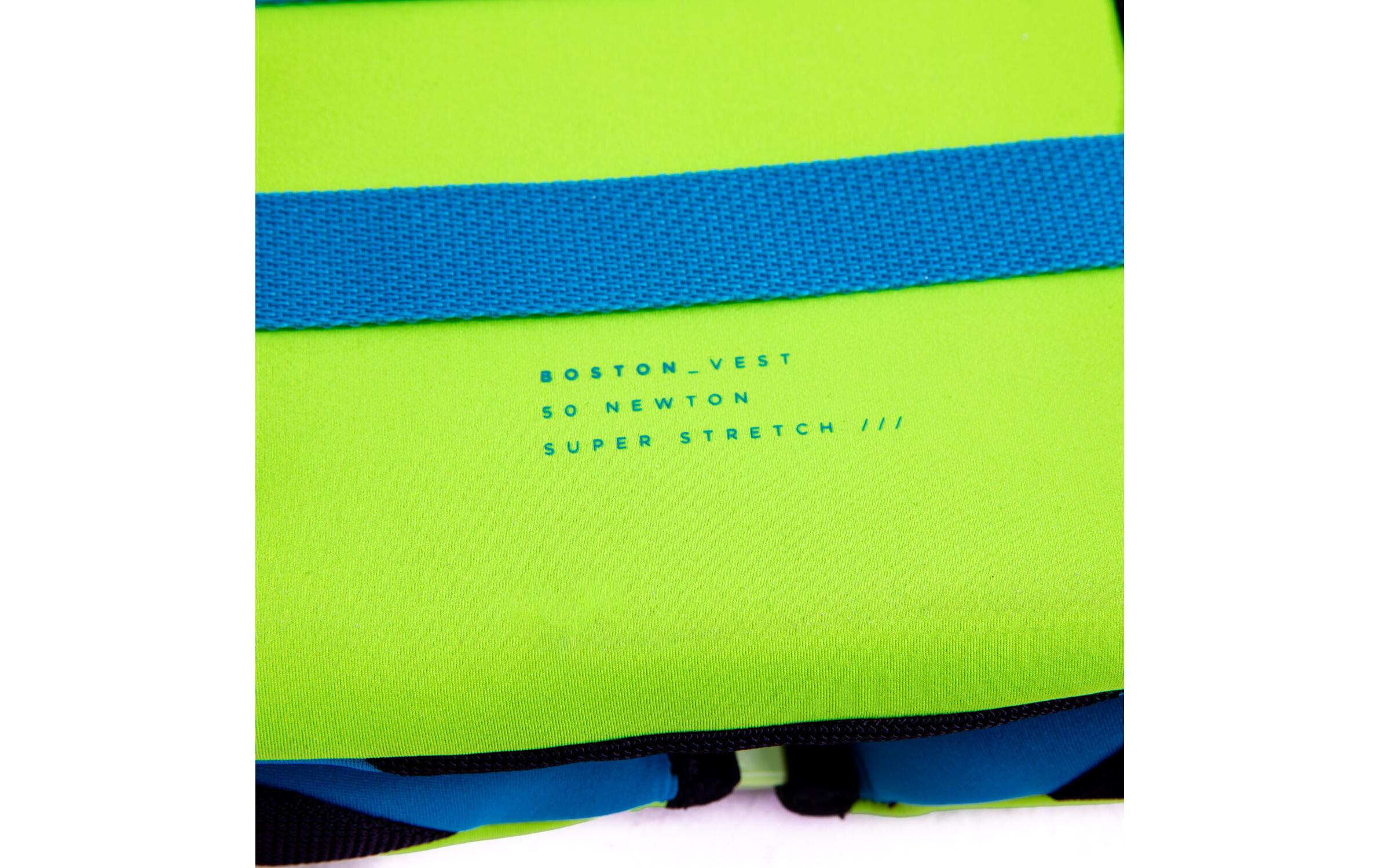 Neoprene Vest Youth Limette, 128<br>Sicherheitsweste