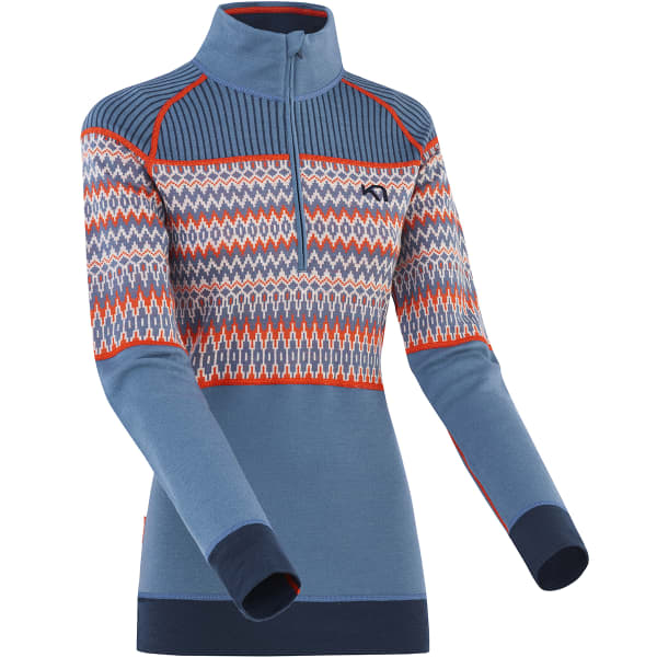 T-shirt thermique KARI TRAA SILJA H/Z SAIL
