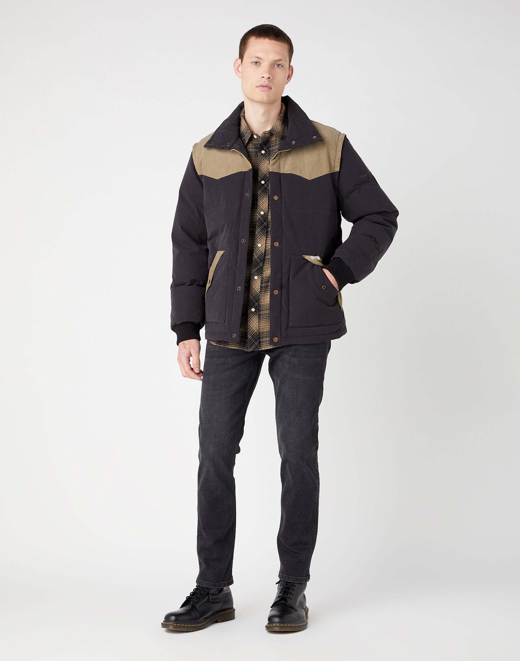 Wrangler Kurzjacke »WRANGLER Jacken Detachable Sleeve«