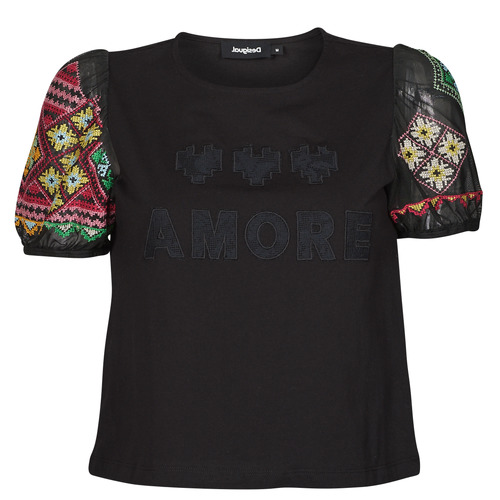 Desigual - TS_AMORE XXX - Noir
