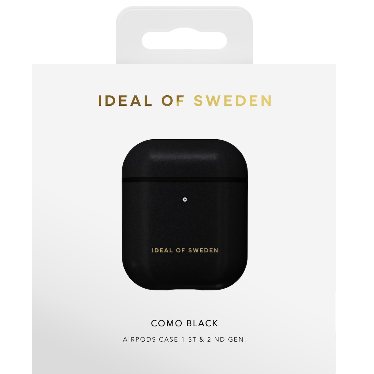 iDeal of Sweden AirPods Gen 1/ 2 deksel (Como Black)