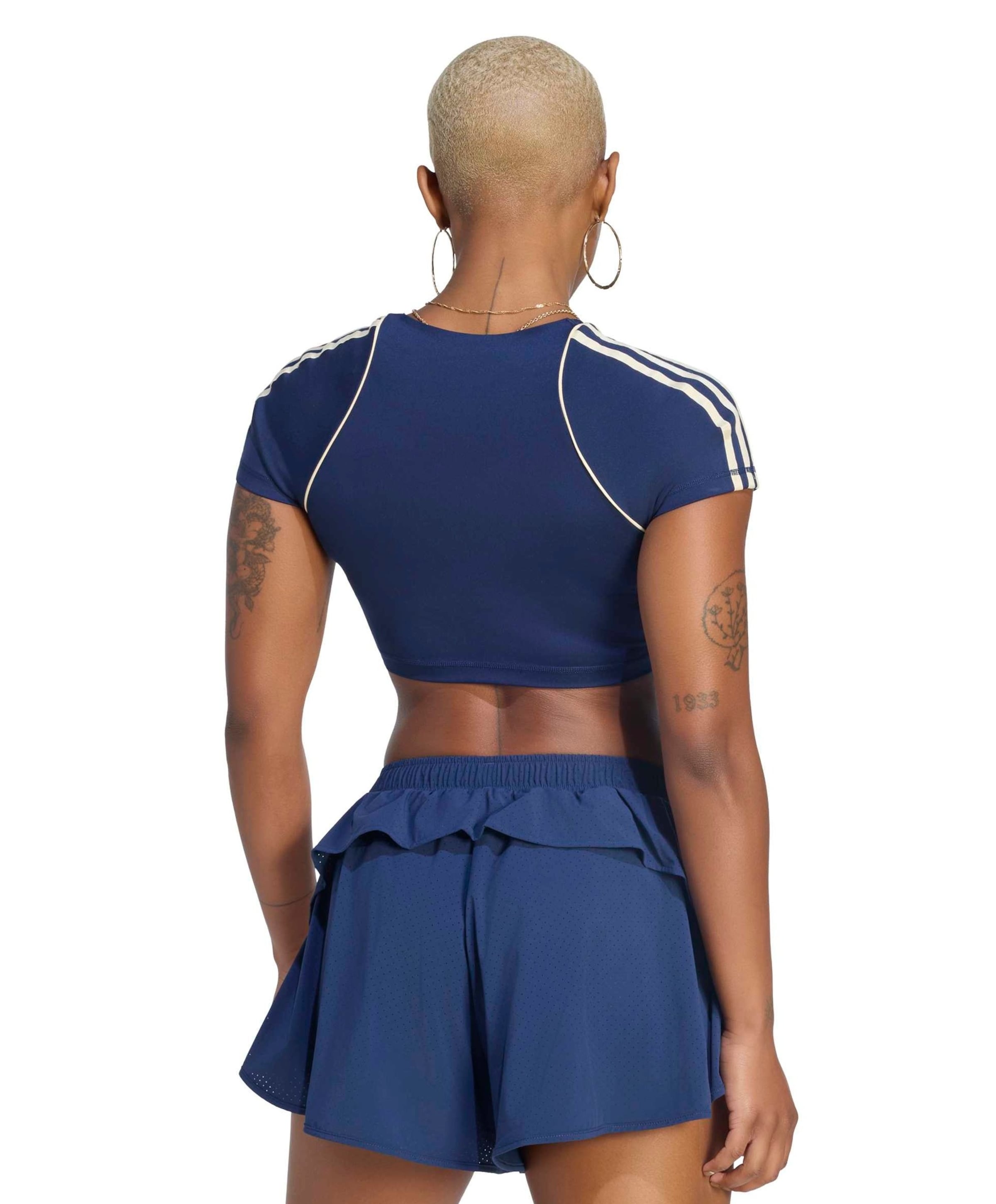 Adidas Dames t-shirt blauw
