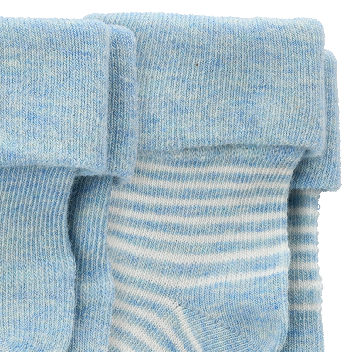 Topomini 2 Paar Newborn Socken im Set hellblau