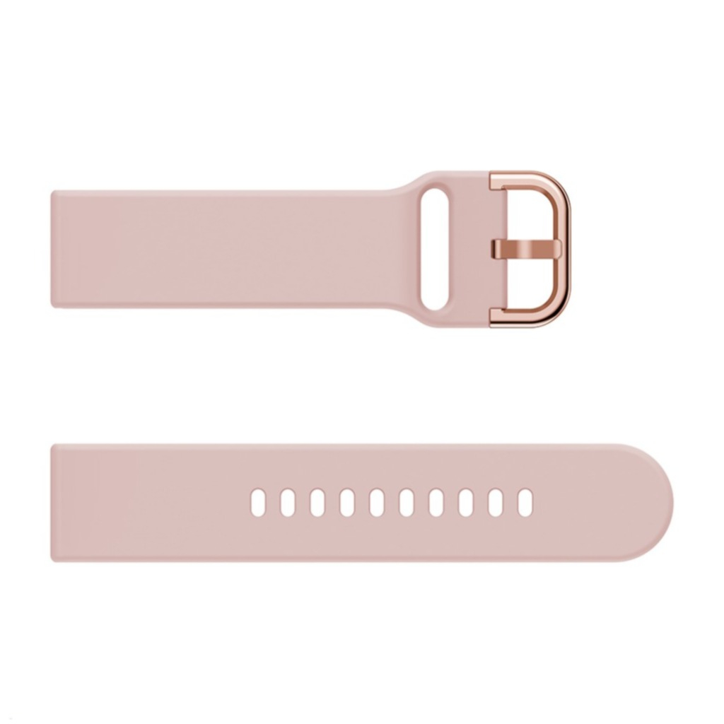 Samsung Galaxy Watch 7 (44mm) Silikon Sport Armband mit Dornschliesse (Gelenkumfang: 160-210mm) - Rosa