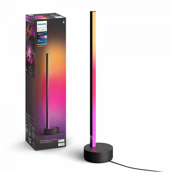 Philips Lâmpada de Pé Alto led Gradient Signe (preto) Hue - S7812195