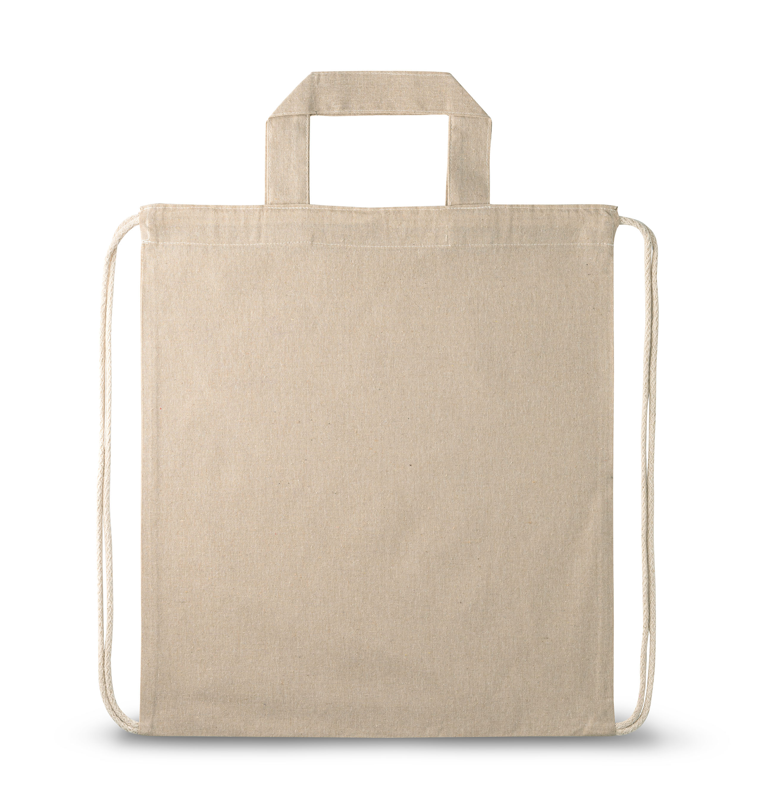 hi!dea 92936 - Sac à dos avec coton recyclé (70%) et polyester (30% rPET) (140 g/m²)