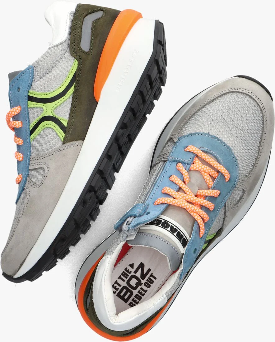 BRAQEEZ grijze braqeez lage sneakers vita vienna