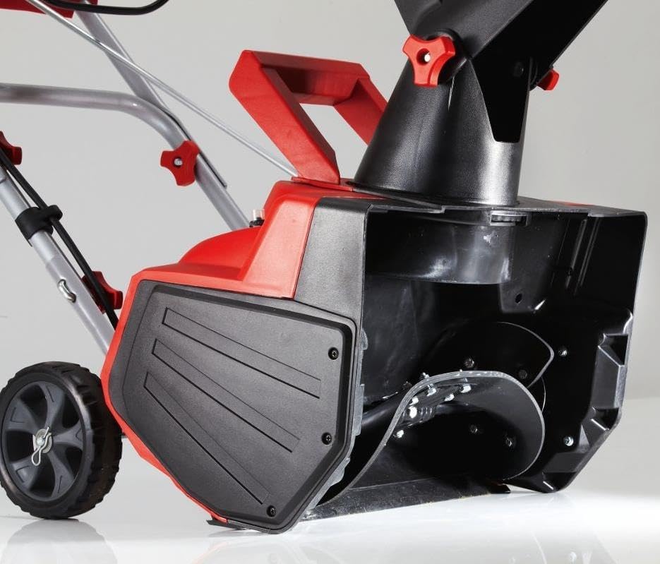 AL-KO Elektro-Schneefräse Snowline 46 E, 46 cm Räumbreite, 20 cm Einzugshöhe, 2000 W Motorleistung, höhenverstellbarer Holm, Auswurfkanal per Kurbel verstellbar, 14,5 kg leicht und sehr wendig, silber