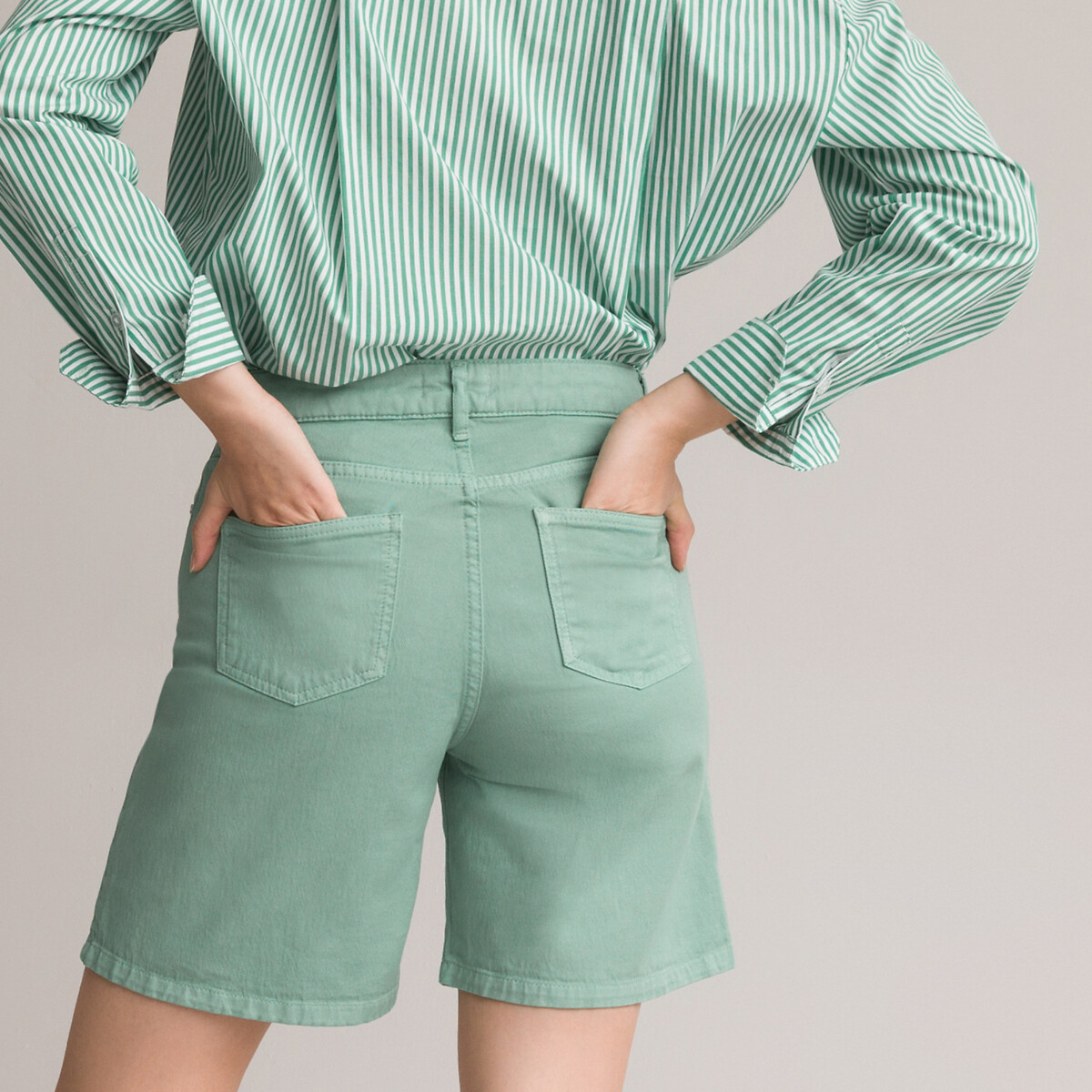 COLEÇÃO LA REDOUTE<br>Shorts com 5 bolsos