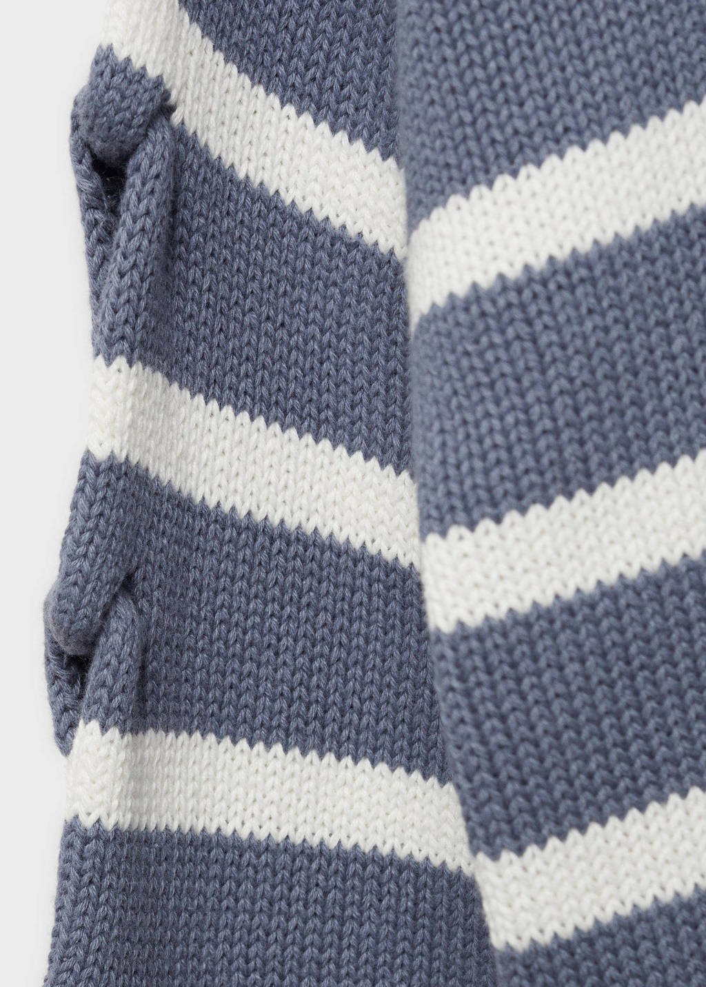 MANGO TEEN trui donkerblauw fijn gebreid