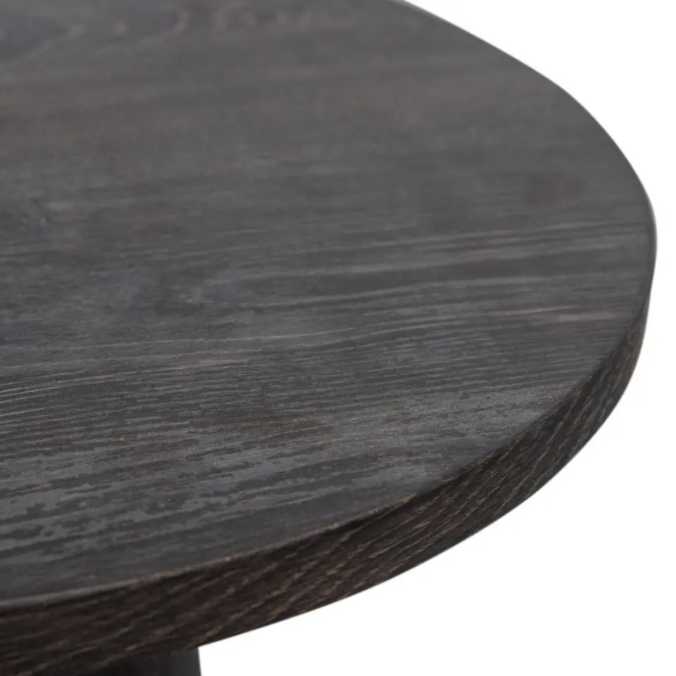 WOOOD Maan Salontafel - MDF - Donkerbruin - 40x80x80