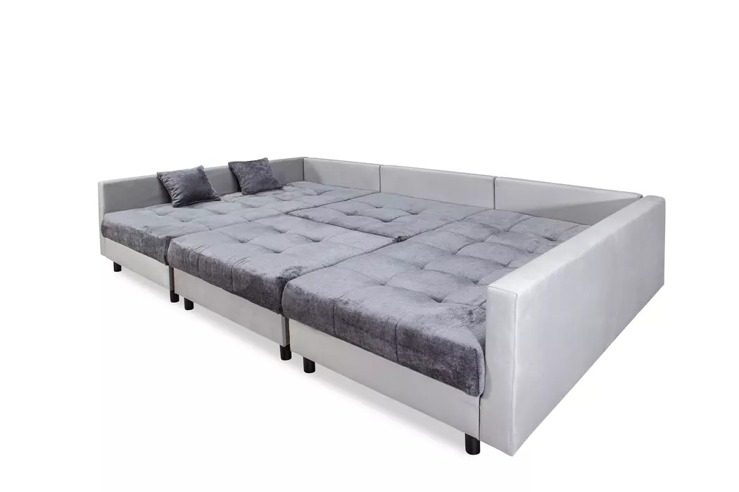 Wohnlandschaft mit Hocker Antonia