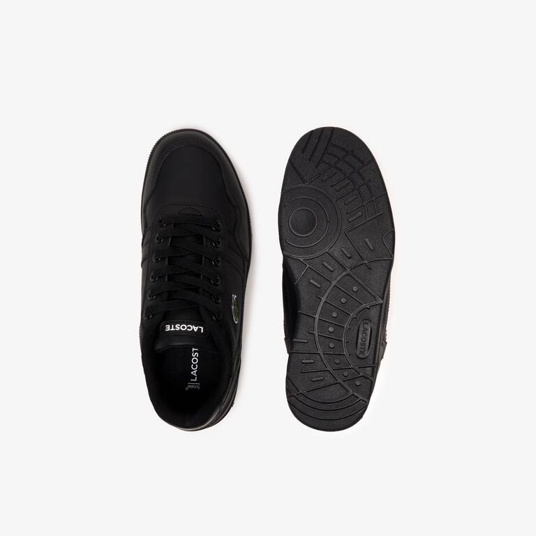 Sneakers T-Clip enfant Lacoste en synthétique avec détail coloré Sneakers - Noir - Lacoste - Enfant