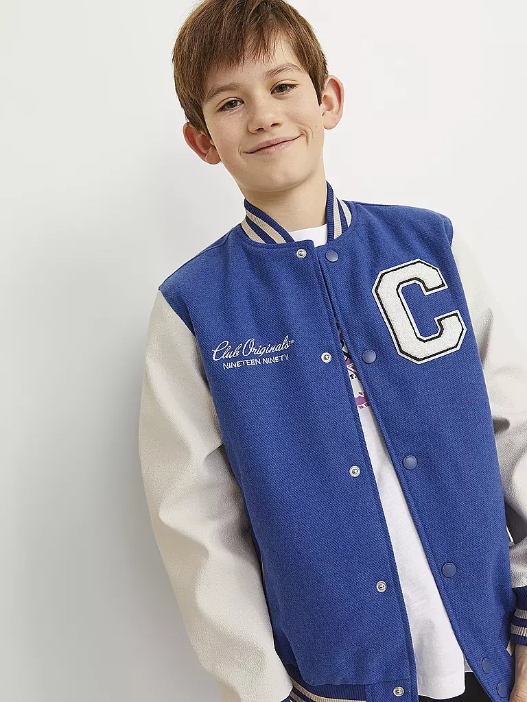JACK & JONES Jungen Jacke JORCOLLEGE blau