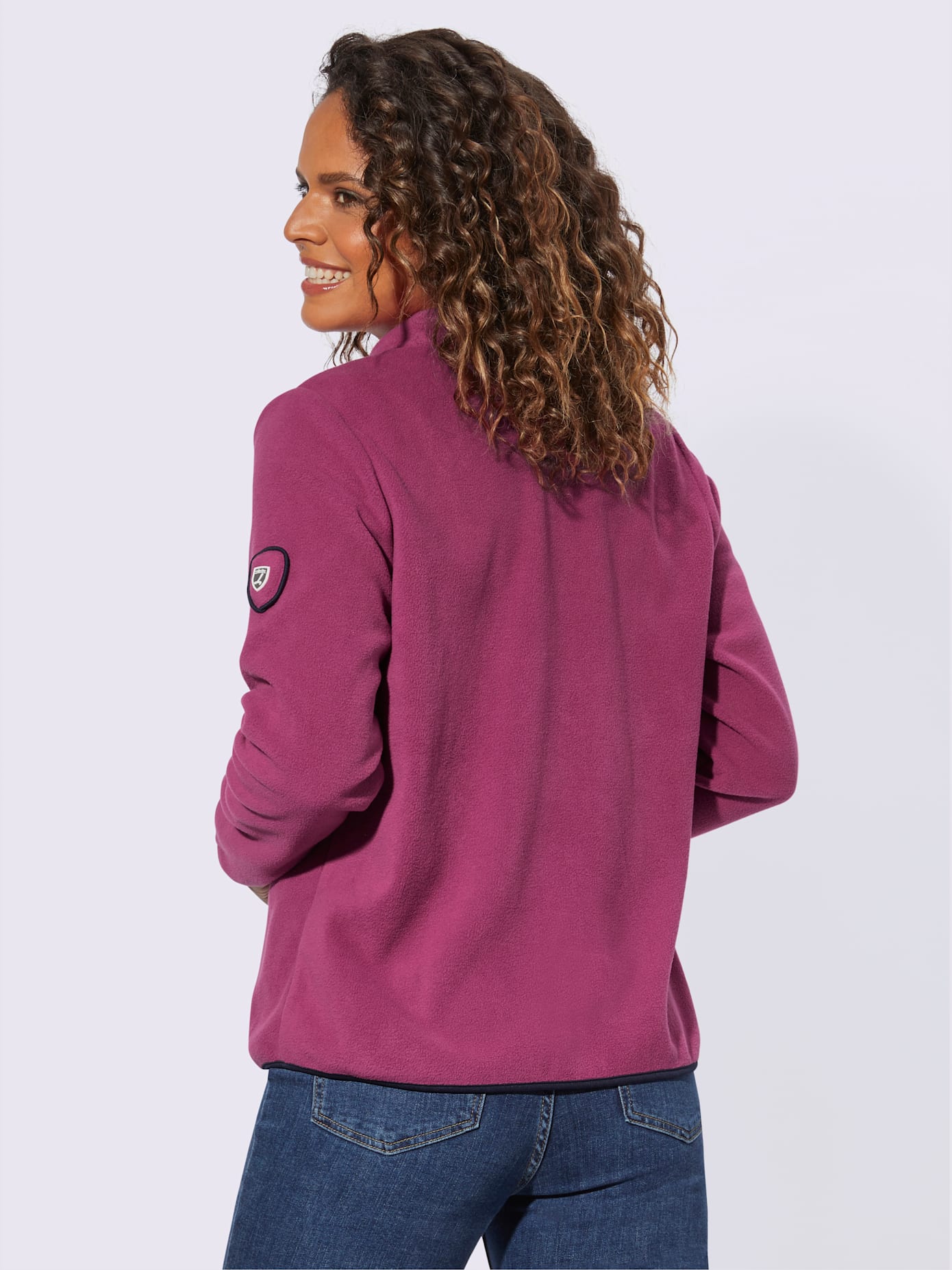 Veste polaire traitement contre les bouloches