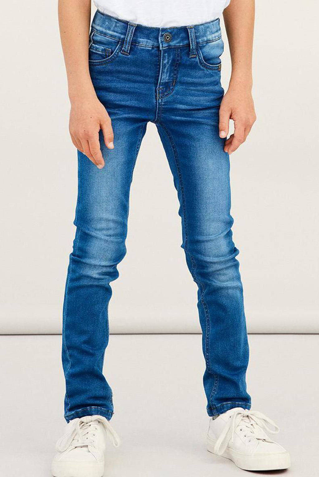 NAME IT slim fit jeans NKMTHEO stonewashed