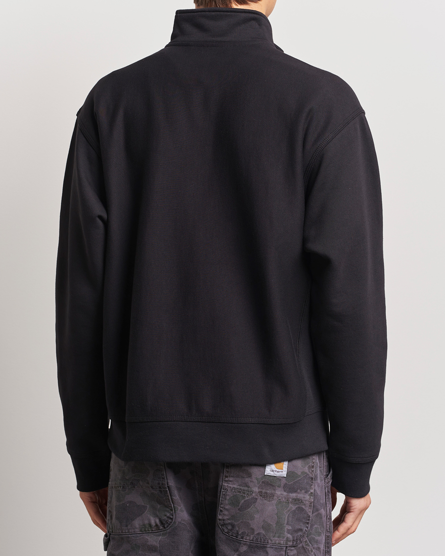 Carhartt WIP American Script Half Zip Sweatshirt Black