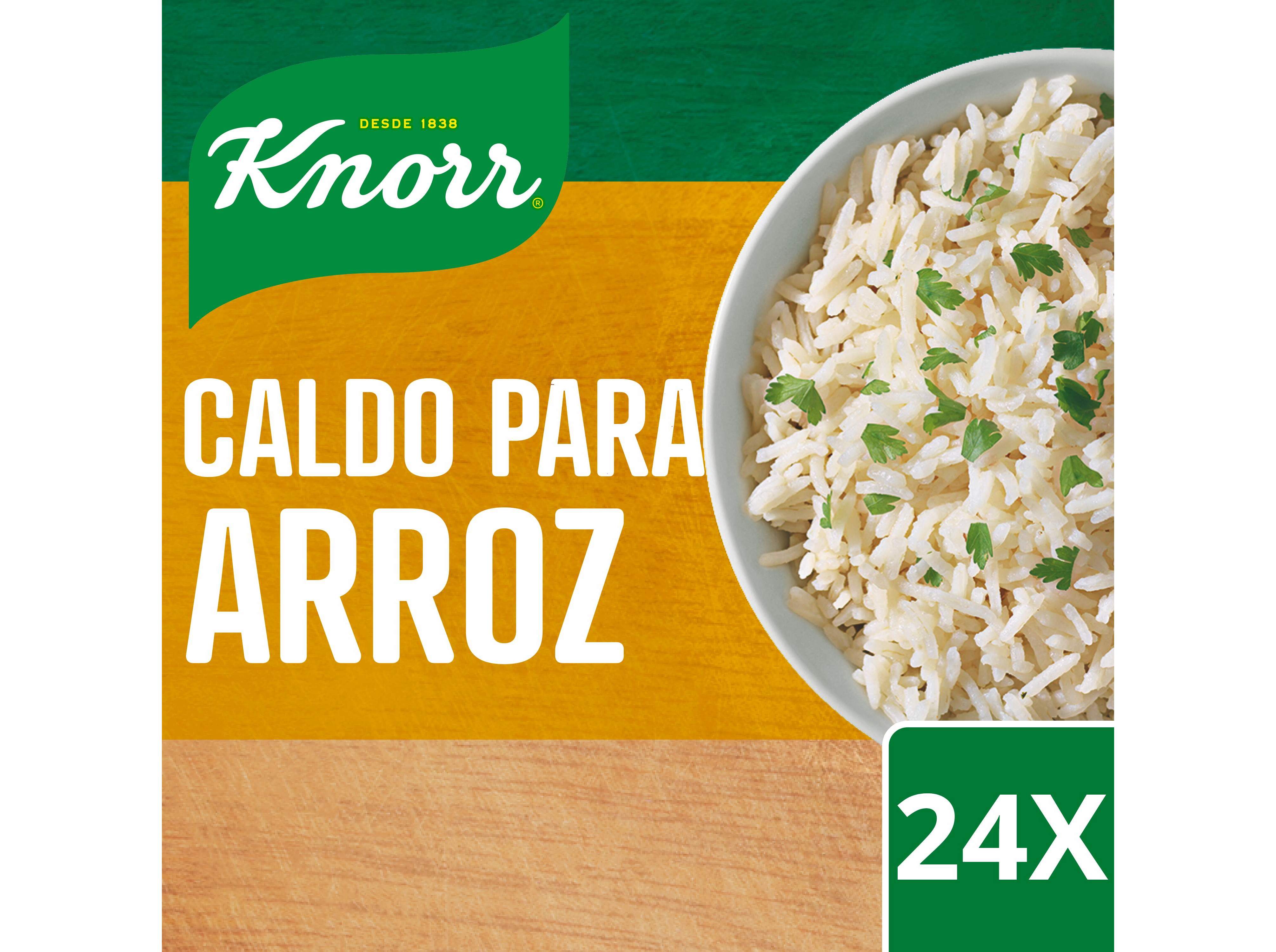 CALDO KNORR PARA ARROZ 24 CUBOS 240G