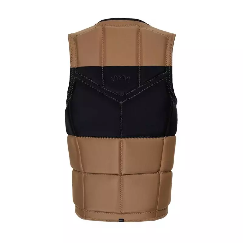 Gilet impact MYSTIC Peacock Fzip Wake Slate Brown