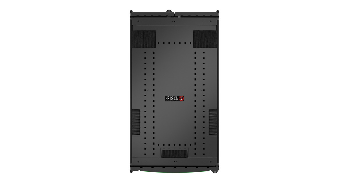 APCNetShelter SX Gen 2 AR3105B2, 45U server rack  (Zwart/groen, 60(b) x 212,4(h) x 107(d) cm, met zijkanten)