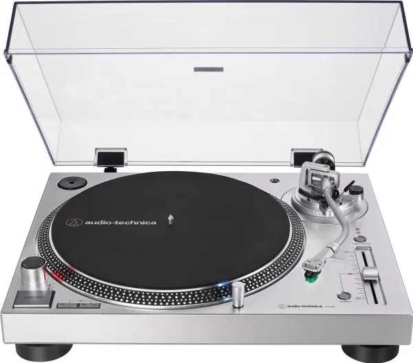 Audio-Technica AT-LP120XUSB - Pladespiller - sølv
