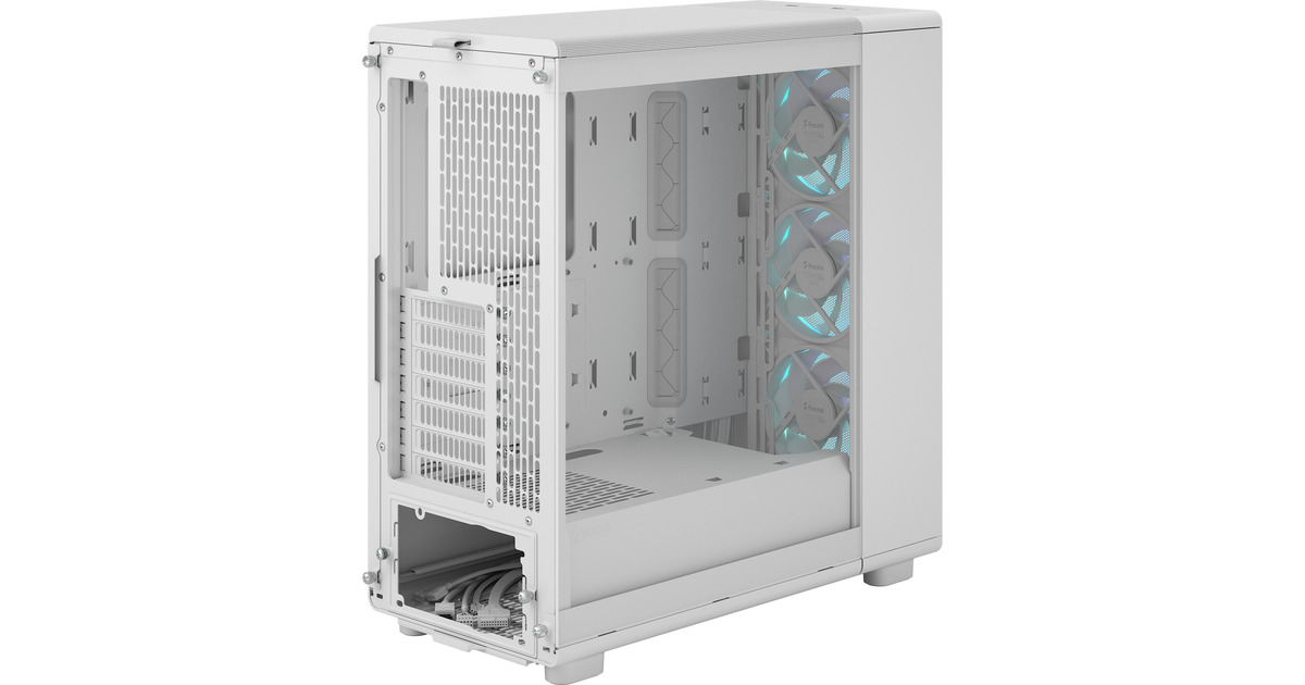 Fractal DesignEpoch RGB midi tower behuizing  (Wit | 2x USB-A | 1x USB-C | RGB | Tempered Glass)