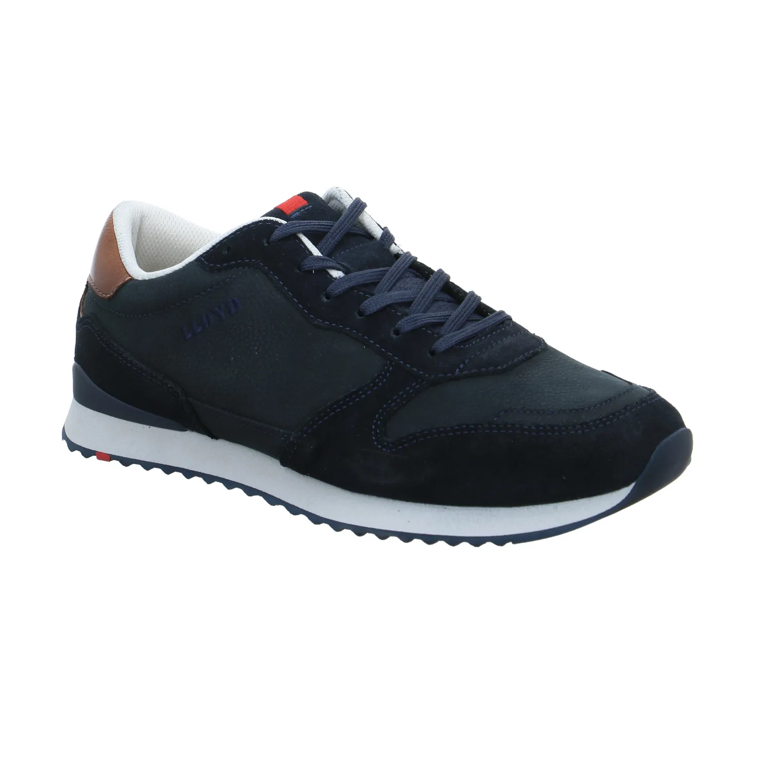 LLOYD Halbschuhe Sneaker Blau Leder