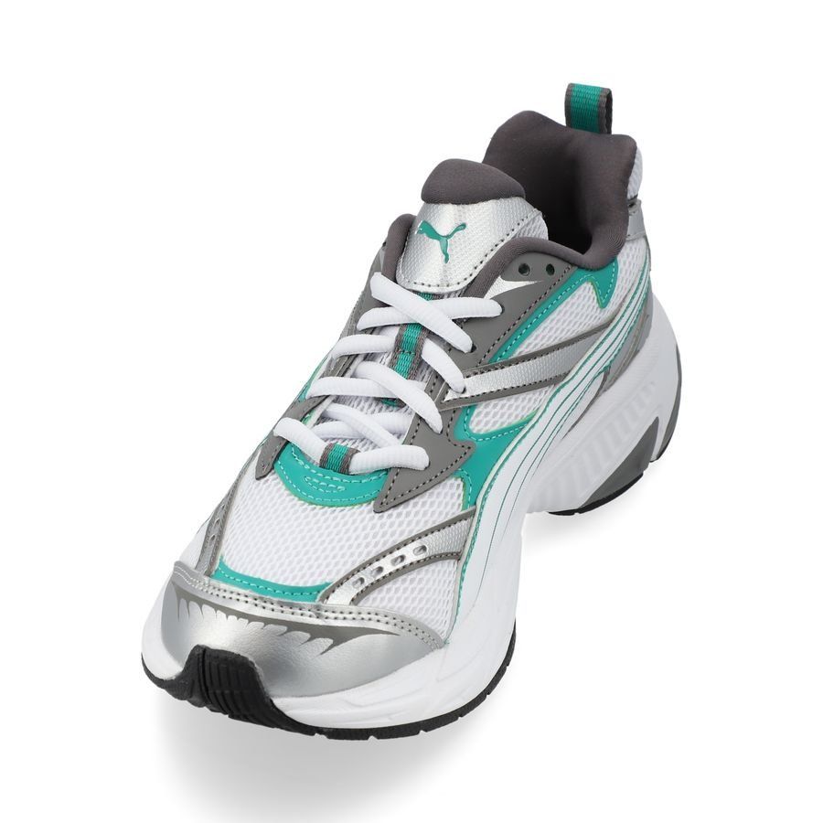 PUMA Chaussures Morphic - Blanc/Vert/Gris