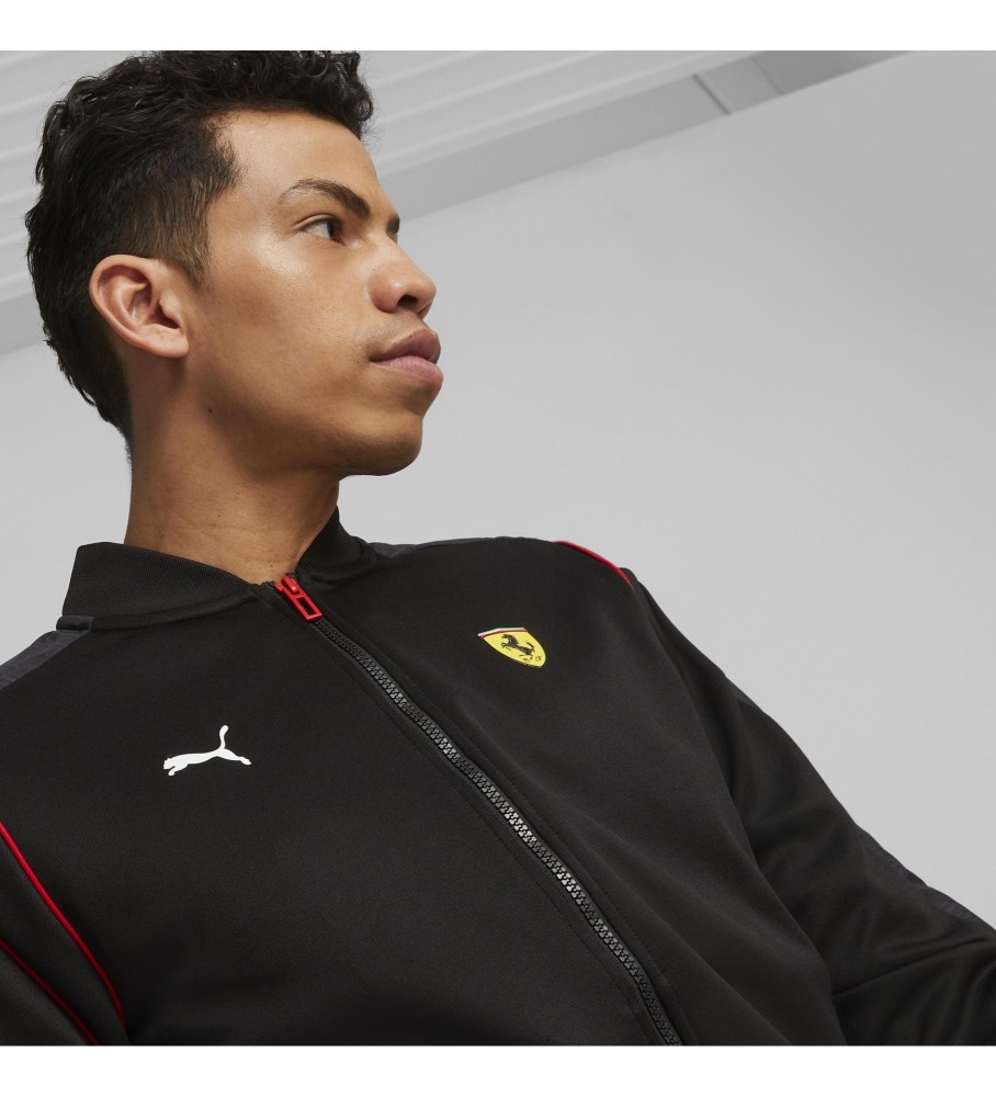 Jaqueta esportiva Puma Scuderia Ferrari Race MT7 preta