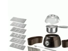 UNOLD 48667 - Chocolade koger - 250 ml - 25 W - sølv/brun