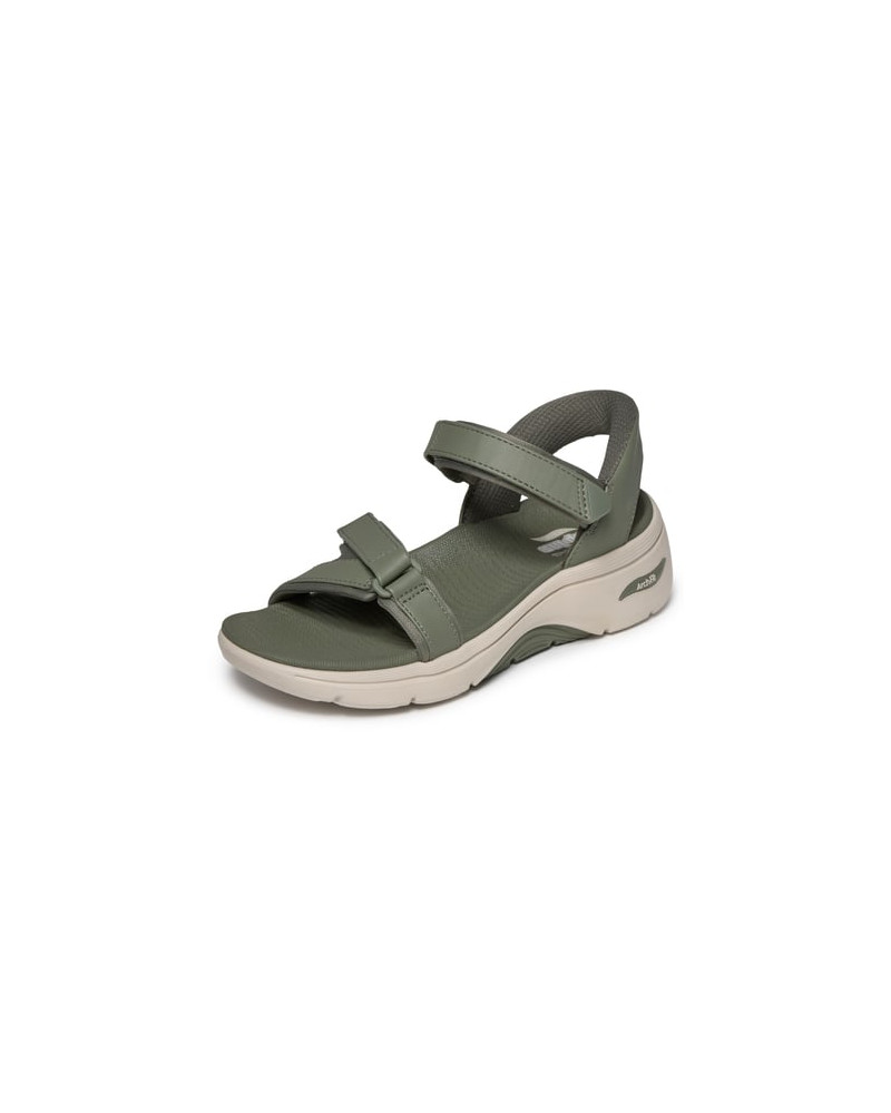 Skechers Arch Fit Slip In sandal - Oliven