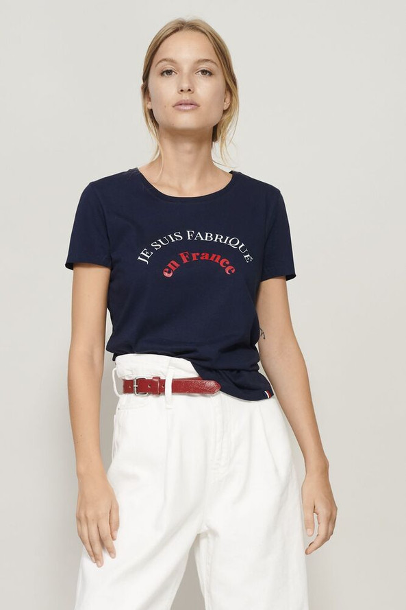 ATF 03273 - Lola Tee Shirt Femme Col Rond Made In France