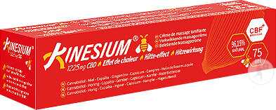 Kinesium Crème Massage Effet Chaud Tube 75ml