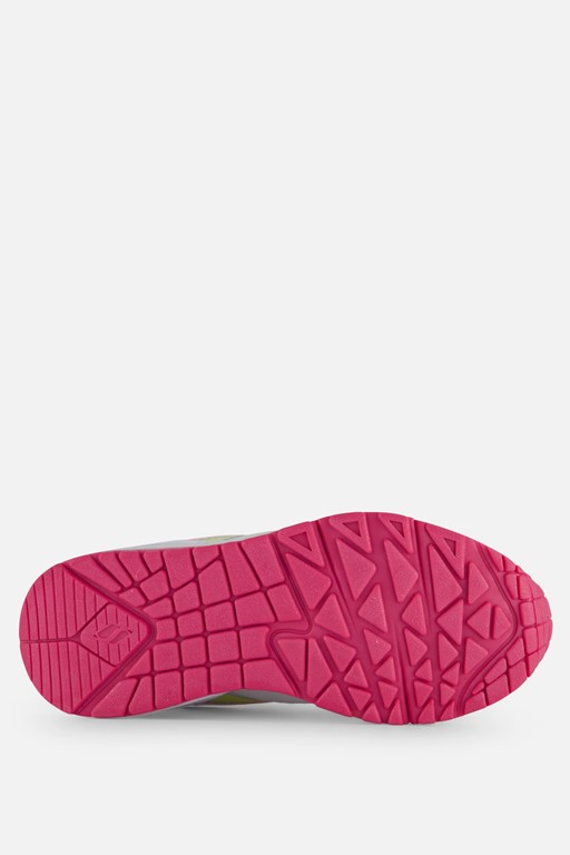Skechers Uno Lite Sneakers wit Synthetisch