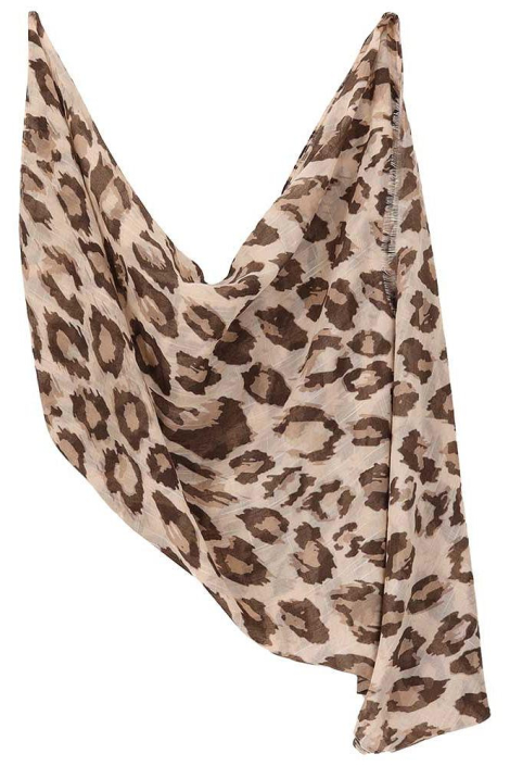 Sarlini taupe dames sjaal
