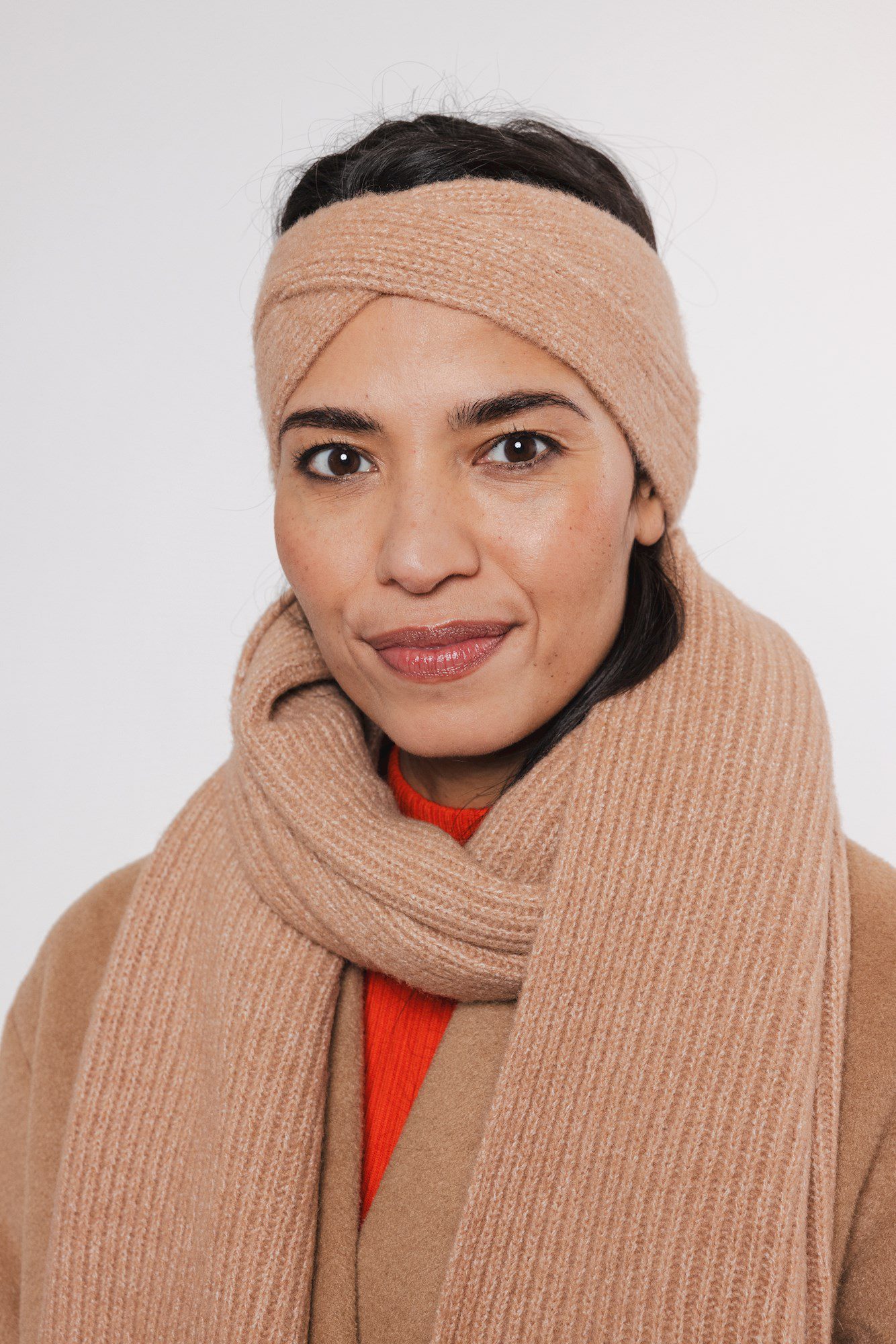 Rino & Pelle - Sora Knitted Headband - Twig