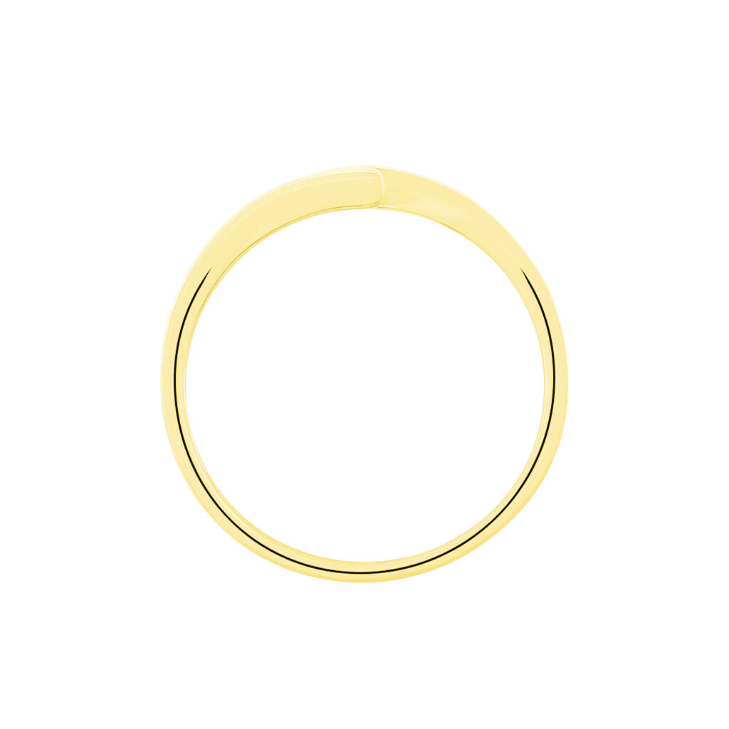 Bague Solitaire Vinca Or Jaune Diamant