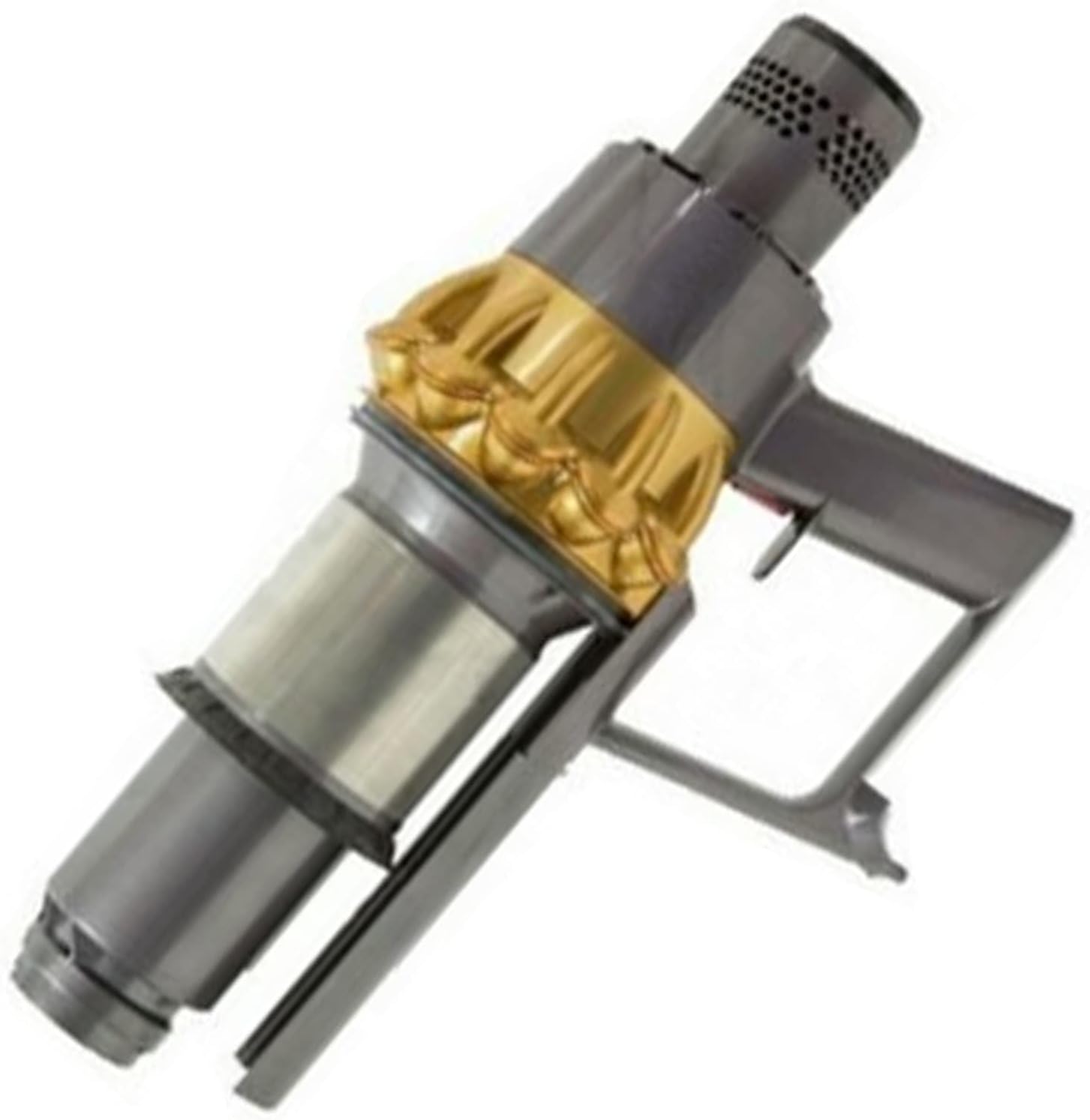 Spares2go Hauptmotorkörper & Big Cyclone kompatibel mit Dyson V11 SV14 Staubsauger (Gold)