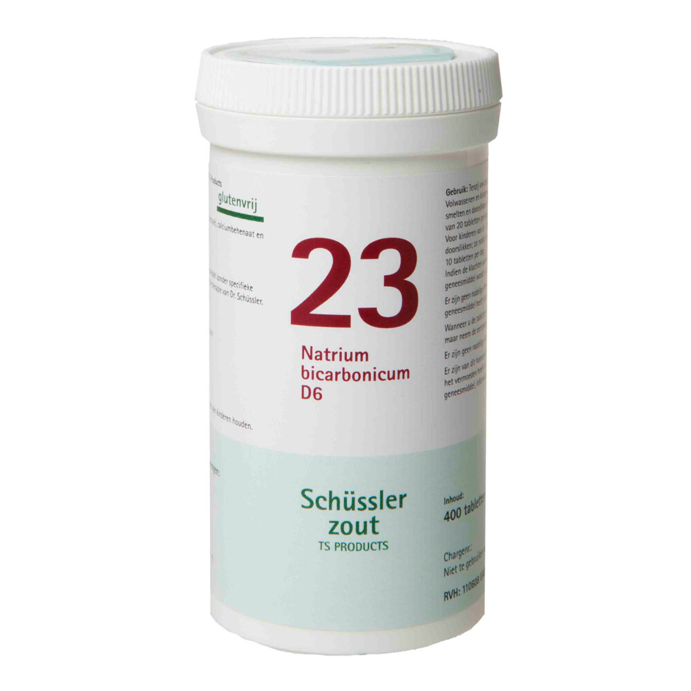 Pfluger Schussler Zout nr 23 Natrium bicarbonicum D6400 tabletten