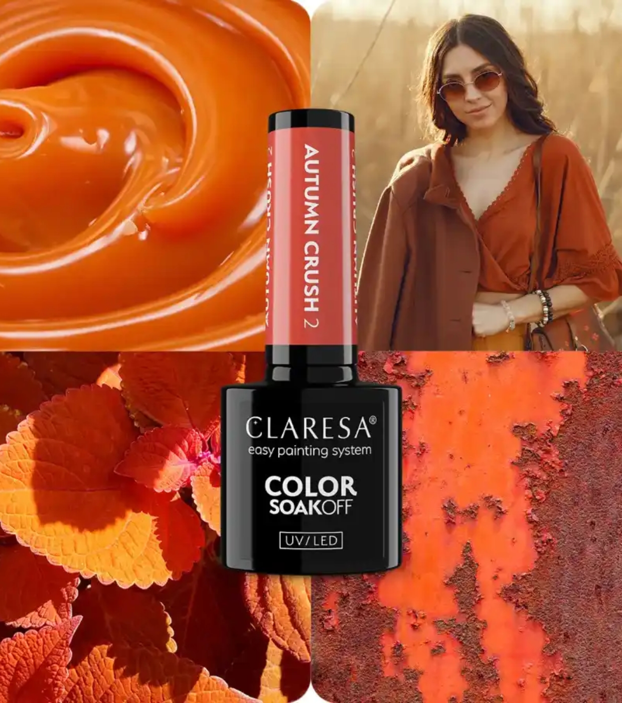 Claresa - *Autumn Crush* - Esmalte semipermanente Soak off - 02