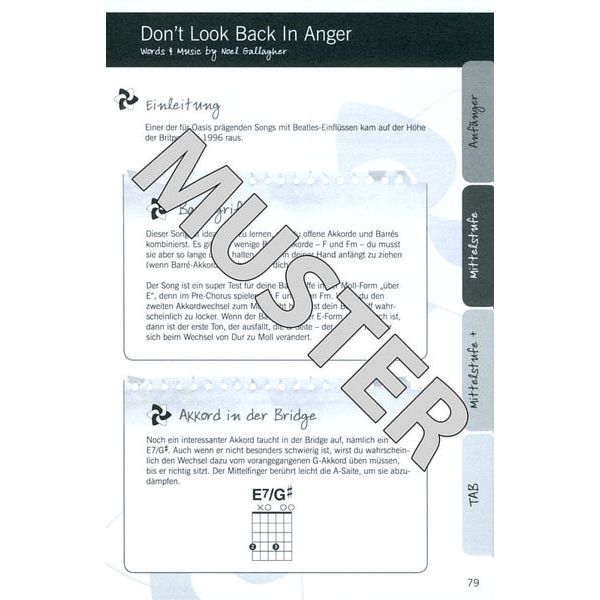 Bosworth Justinguitar Rock-Songbook D