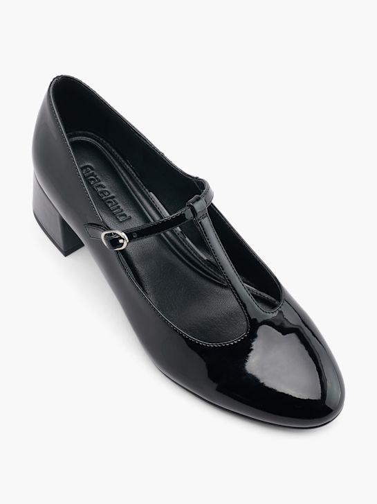 Graceland Spangenpumps Schwarz