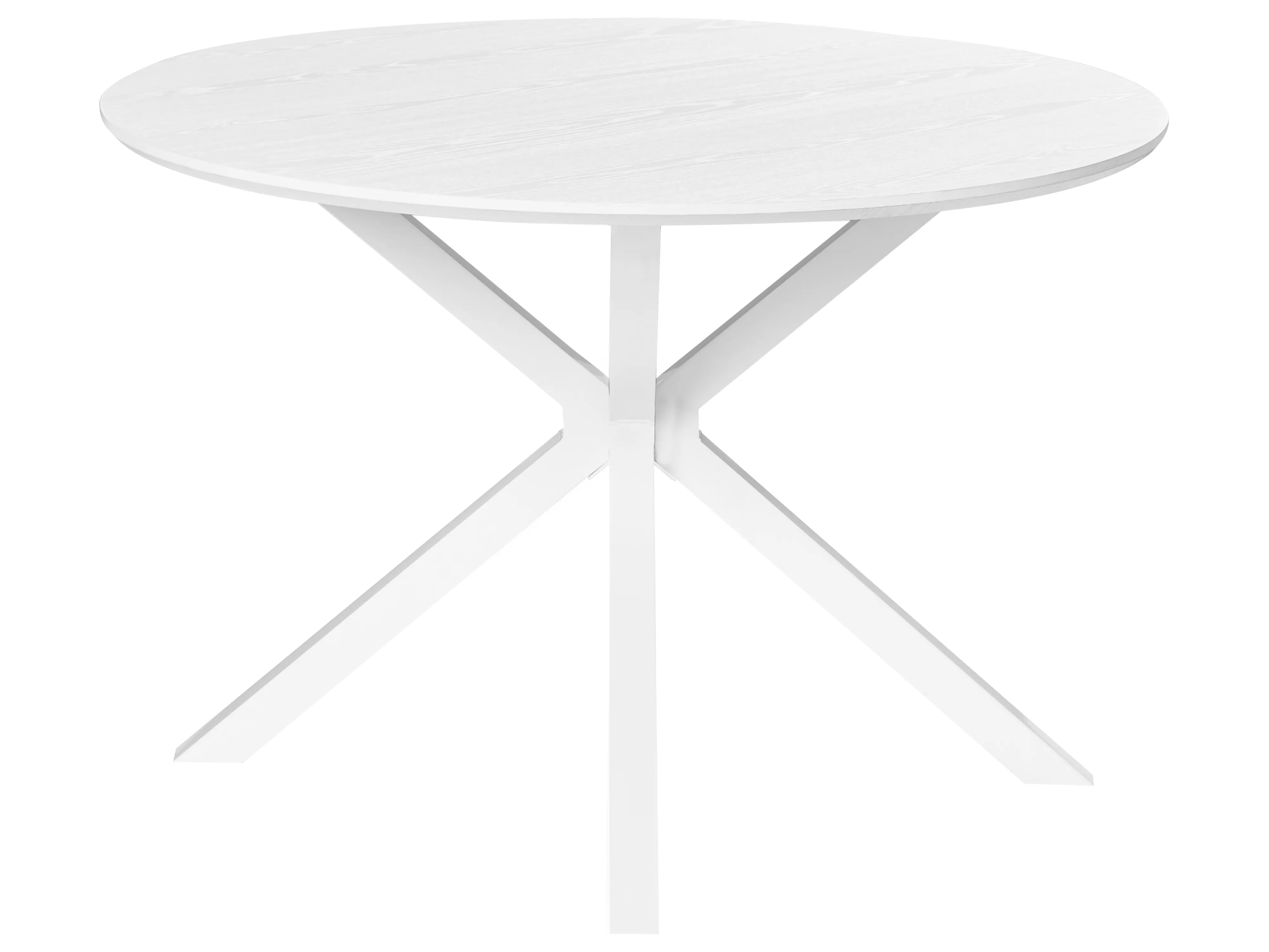 Eettafel FITZROY Wit 120 cm 120 cm
