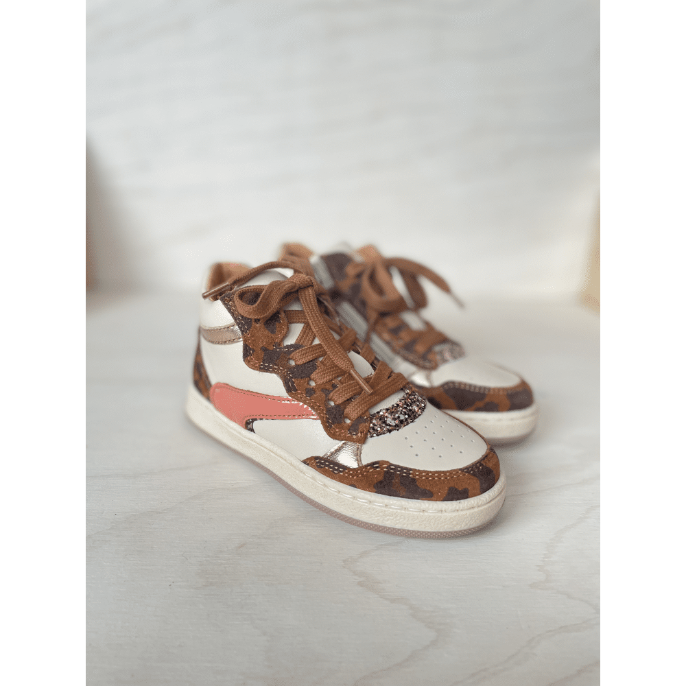 Romagnoli - Sneaker Mid - Texano Latte Leo