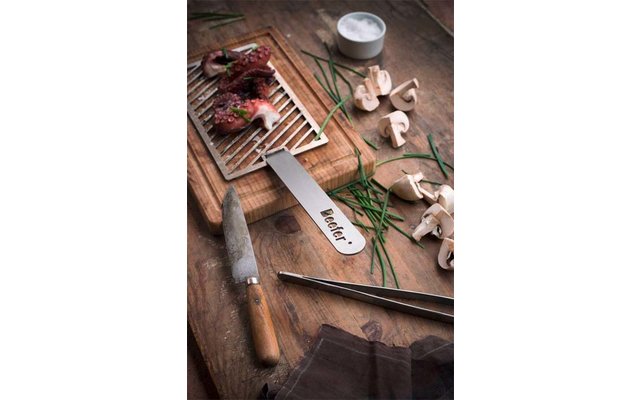 Beefer Grillrost Edelstahl für Grill One / Pro / Chef / E-Beefer 26,5 x 16 x 0,3 cm